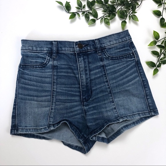 Abercrombie & Fitch Pants - Abercrombie & Fitch High Rise Jean Shorts
